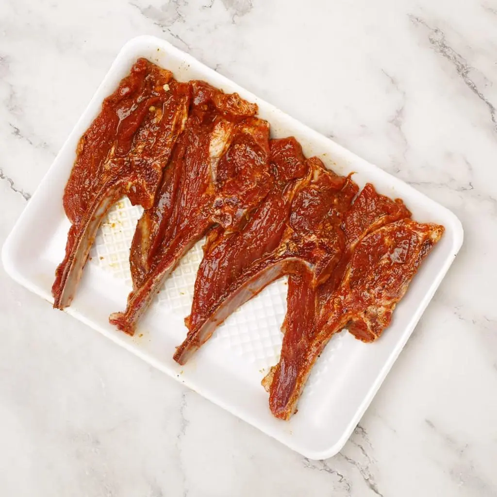 Uncooked Meat Ribs